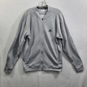 Adidas Gray Full Zip Jacket Size L 61224-0819
